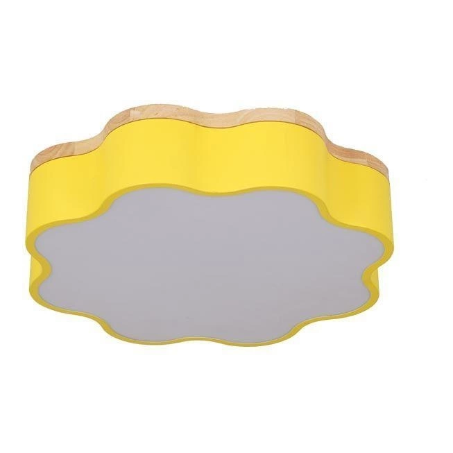 Потолочная диммируемая люстра с пультом ДУ Escada Floret 10208/1LED (Yellow) фото 1