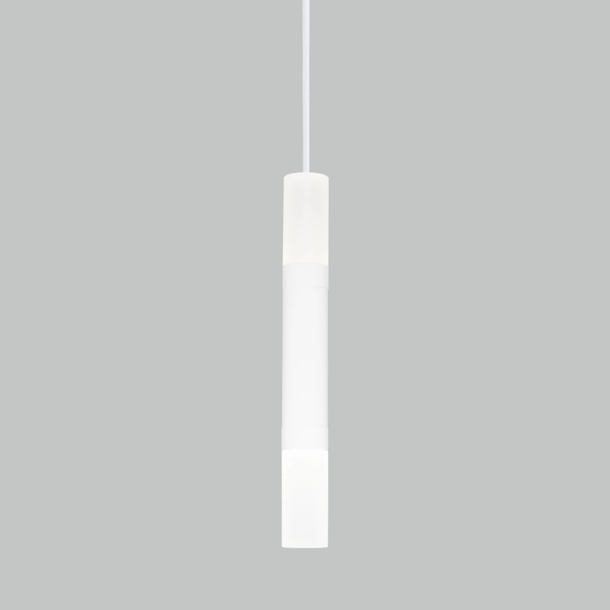 Подвесной светодиодный светильник Eurosvet Axel 50210/1 LED белый (a054207) фото 1