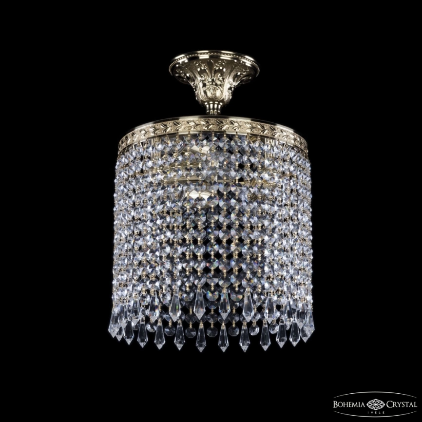 Потолочный светильник Bohemia Ivele Crystal 19201/25IV G Drops фото 1