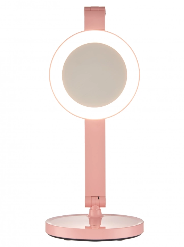 KD-824 C14 розовый Настольный светодиодный светильник с зеркалом Camelion 13525 фото 3