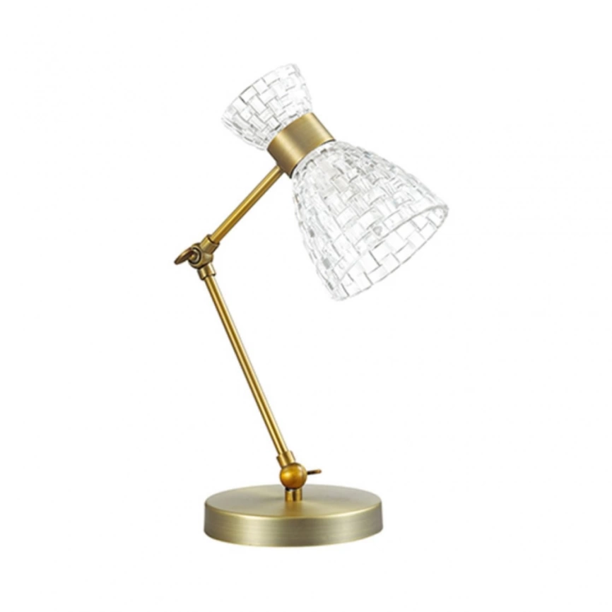 Настольная лампа со светодиодной лампочкой E14, комплект от Lustrof. №133268-626779 фото 1
