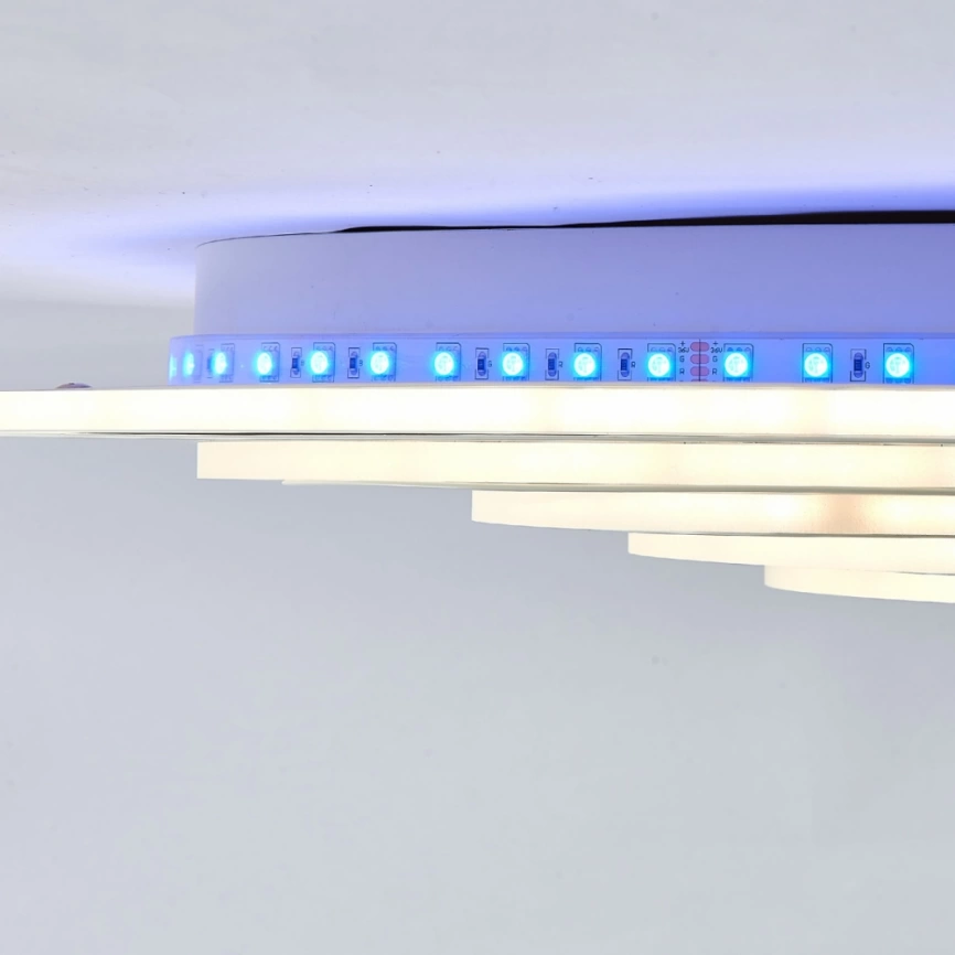 Светодиодная  люстра с поддержкой ''Алиса'' и пультом Citilux Триест Смарт CL737A35E фото 3