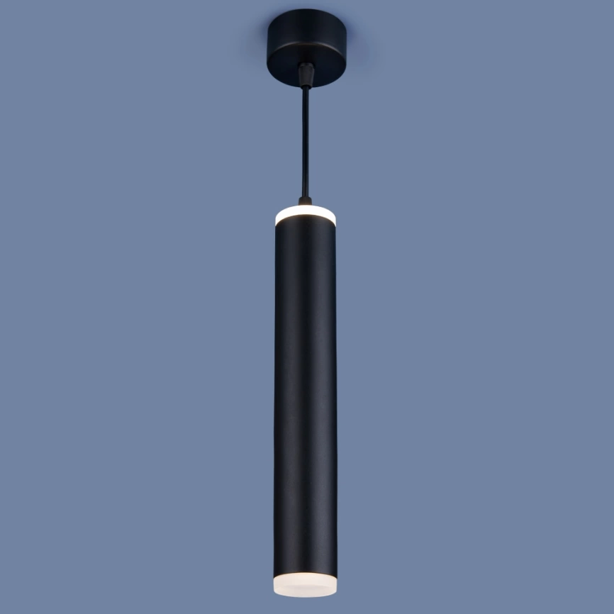 DLR035 черный матовый Подвесной светодиодный светильник Elektrostandard 12W 4200K a043960 фото 1
